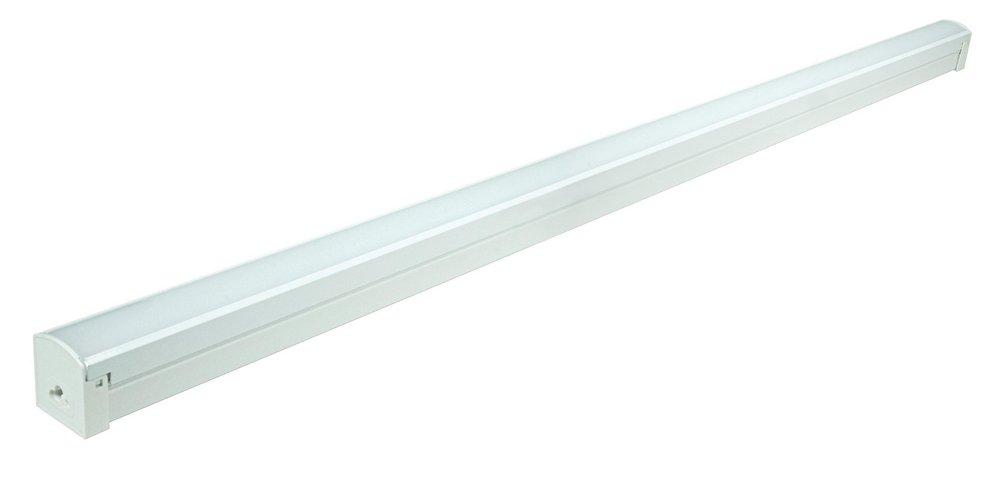 NUVO White 46-19/50 in. 36W 4-Light 120V 4000 Kelvin LED Connectable Strip Light Fixture 