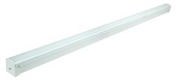 46-19/50 in. 36W 4-Light 120V 4000 Kelvin LED Connectable Strip Light Fixture in White