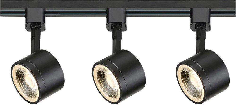 NUVO Black 36W 3-Light LED Track Lighting 