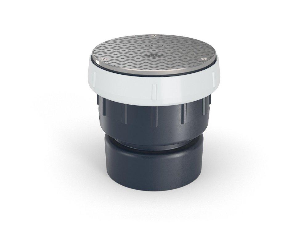 Zurn Blue 4 in. Push On Cleanout 