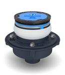 Zurn Polished Nickel No Hub Cast Iron Polished Nickel Bronze Shower Drain 