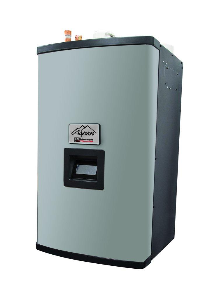 U.S. Boiler Company Metallic Silver Residential Gas Boiler Natural Gas 