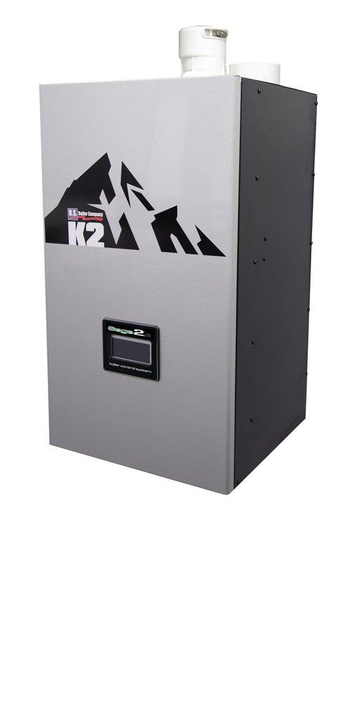 U.S. Boiler Company Metallic Silver Residential Gas Boiler Natural Gas 