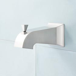 Diverter Tub Spout in Brushed Nickel