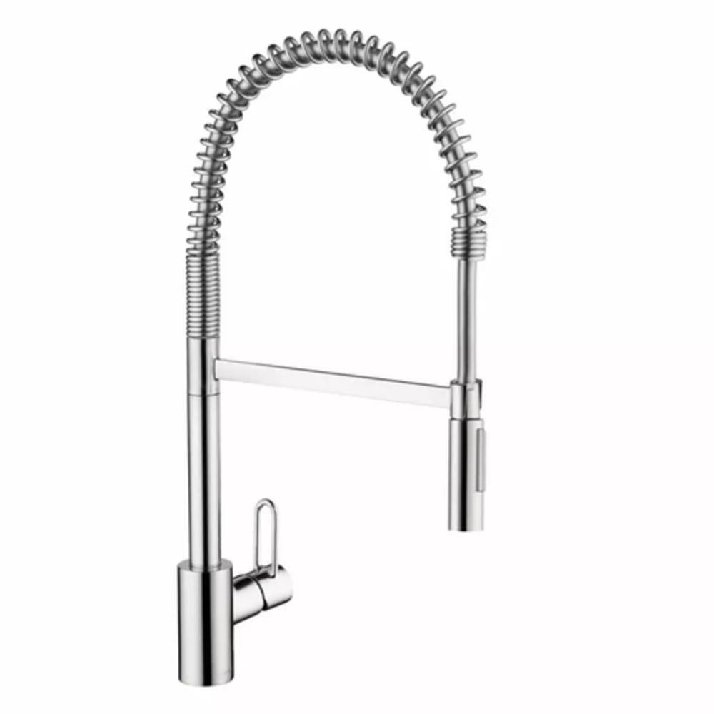 Hansgrohe Polished Chrome Single Handle Kitchen Faucet 