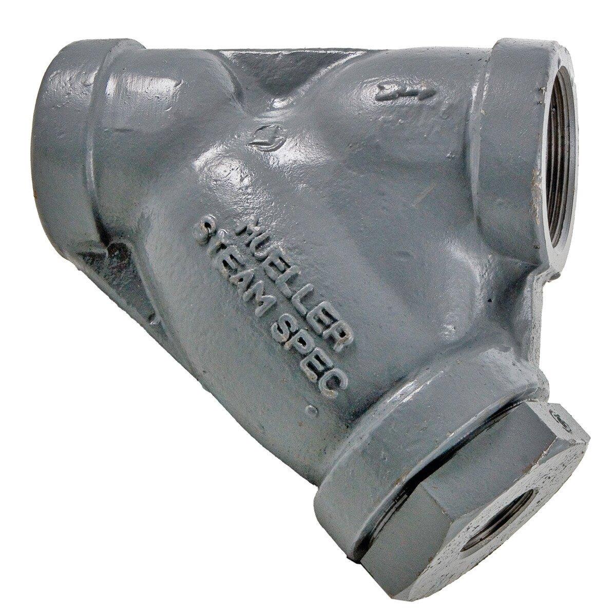 Mueller Steam Specialty Wye Carbon Steel NPT Valve Strainer 