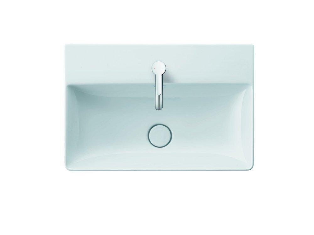 Duravit White Drop-in Basin 