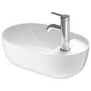 Duravit White WASHBOWL 420MM LUV WHITE W/O OF W.TAP AT THE SIDE W.1 TH 