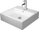 Duravit White WASHBASIN 50 CM VERO AIR WHITE W OF W.TP W/O TH GROUND 