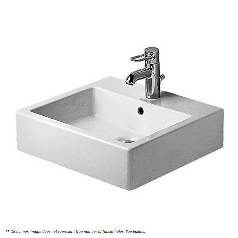 Duravit White Wall Mount Bathroom Sink 