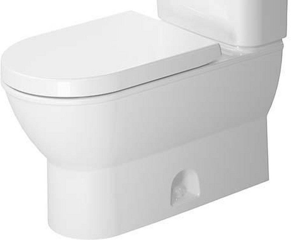 Duravit White TWO-PIECE TOILET DARLING NEW WHITE SIPHON JET ELONGATED HET HYG 