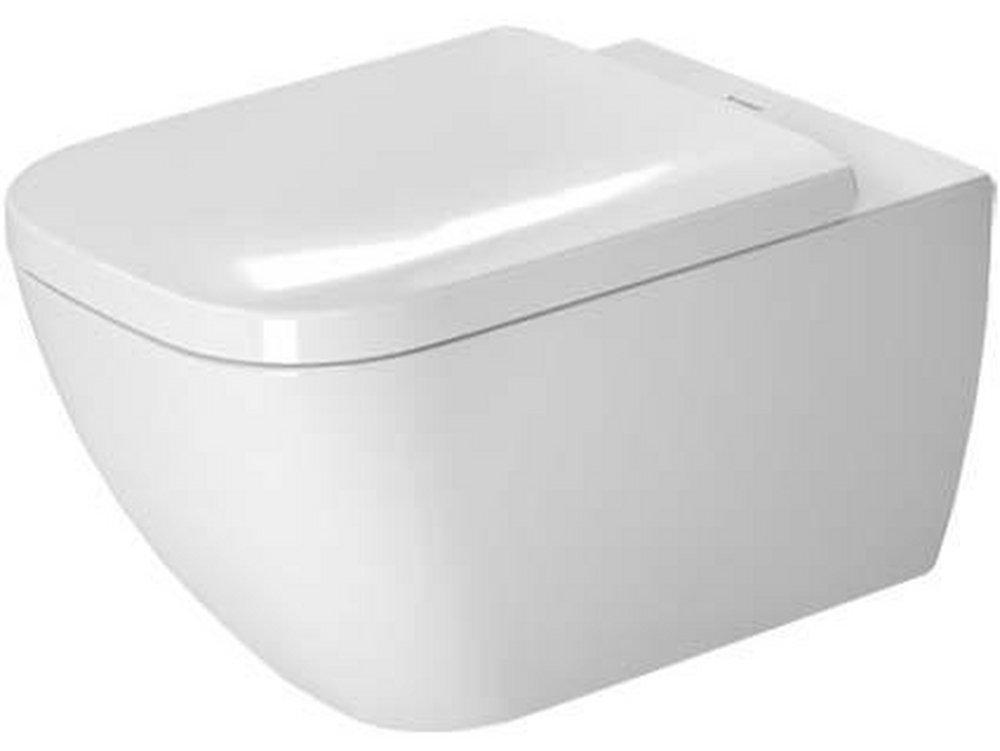 Duravit White TOILET WM 540MM HAPPY D.2 WHITE WASHDOWN RIMLESS US HYG 