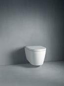 Duravit White Elongated Closed Front with Cover 