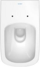 Duravit White Alpin 0.8 gpf/1.6 gpf (Dual Flush) Elongated Bowl Toilet 