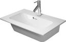 24-3/4 in. Rectangular Dual Mount Bathroom Sink in White