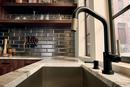 Brizo Matte Black Single Handle Pull Down Kitchen Faucet 