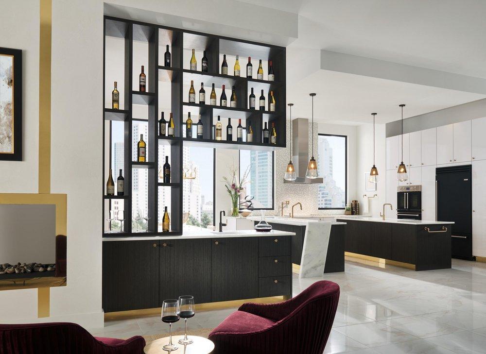 Brizo Luxe Gold Single Handle Pull Down Kitchen Faucet 