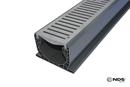 NDS Grey Plastic Channel Linear Grate 
