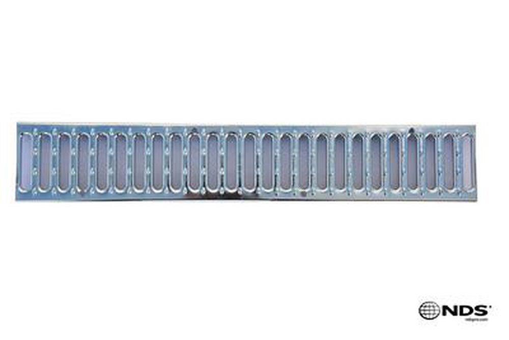 NDS Galvanized Steel 4-1/8 in. Galvanized Steel Grate 