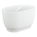 Signature Hardware White 51 x 29 in. Freestanding Bathtub End Drain 