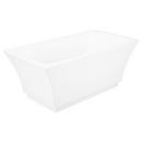 Signature Hardware White 67 x 32 in. Freestanding Bathtub with Center Drain 