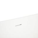Signature Hardware Matte White 64-1/4 x 32 in. Freestanding Bathtub Center Drain 