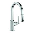 AXOR Chrome Single Handle Pull Down Kitchen Faucet 