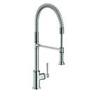 AXOR Polished Chrome Single Handle Pull Down Kitchen Faucet 