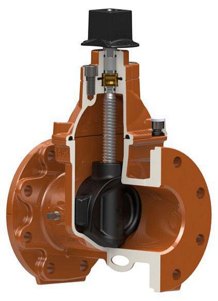American AVK Co. Flanged Ductile Iron OS&Y Non-Rising Resilient Wedge Gate Valve 