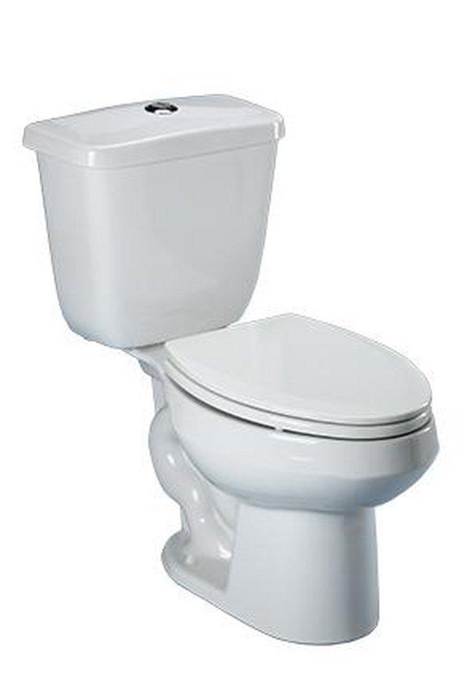 Vortens White 1.28 gpf Elongated Toilet Bowl 