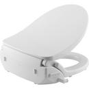 Round Closed Front with Cover Bidet Seat in White