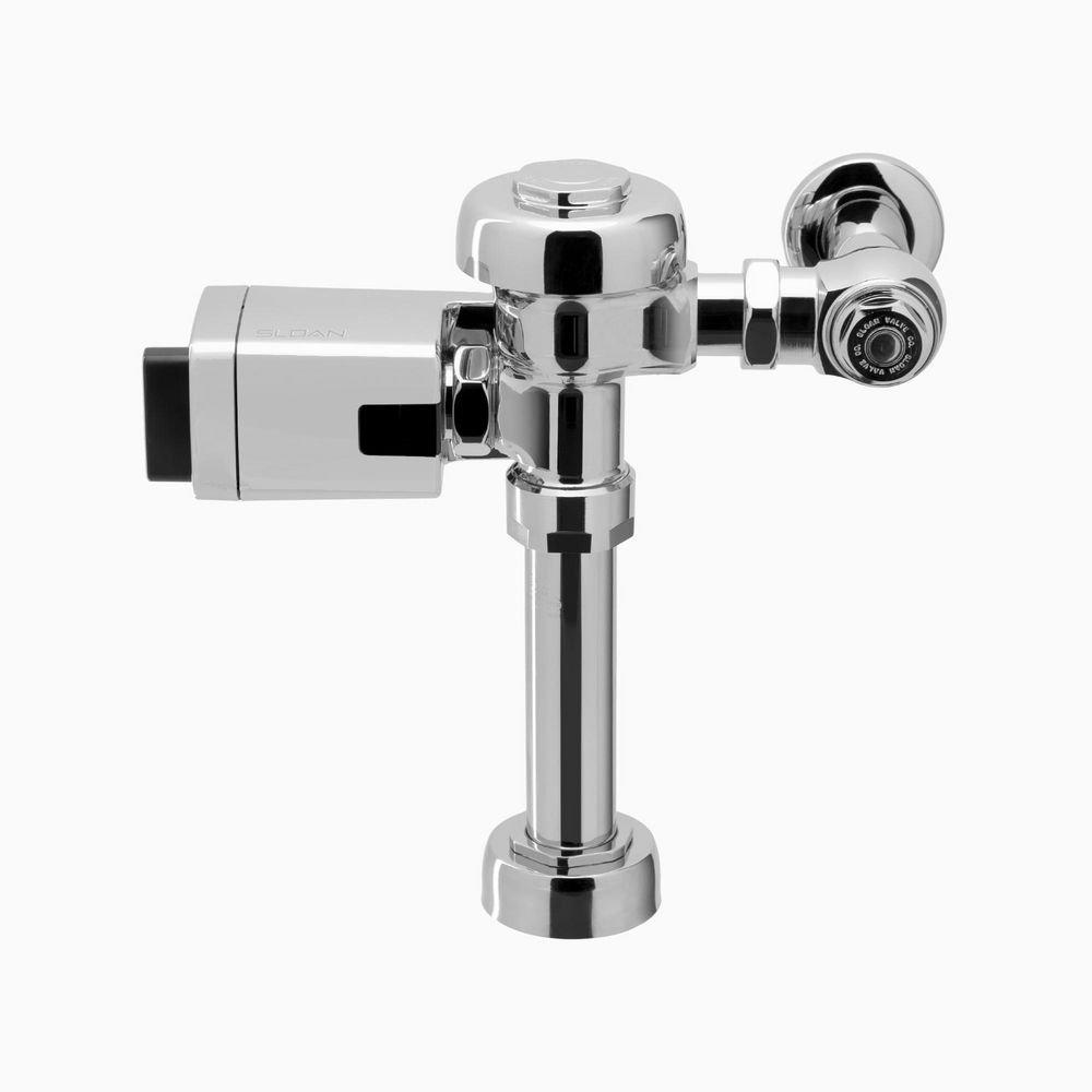 Sloan Polished Chrome Exposed Sensor Activated Water Closet Flushometer in Polished Chrome 