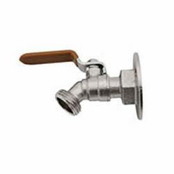 Flanged Brass 1/2 in. Sillcock