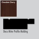 Chocolate Cherry Deco Miter 2-1/4 x 1/4 x 72 in.