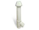 2 in. Concentric PVC Horizontal Termination Kit for EZ111DV Condensing Tankless Gas Water Heater