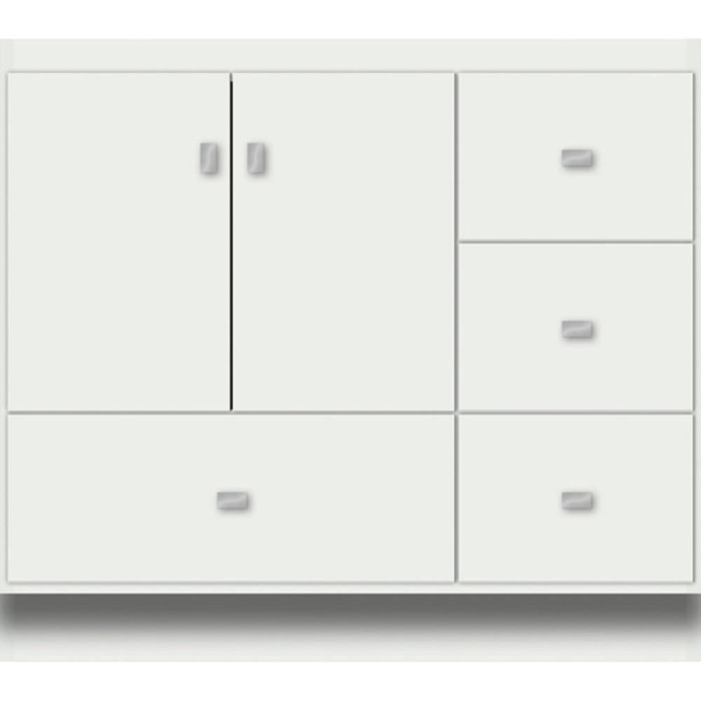 Powder Grey 36 X 18 X 32 MONTLAKE VANITY SLAB POWDER GRAY RH 