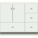 Powder Grey 36 X 18 X 32 MONTLAKE VANITY SLAB POWDER GRAY RH 