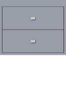 Strasser Satin Silver 24 x 21 x 19-3/4 in. Wall Mount Vanity 