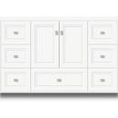 48 x 21 x 34-1/2 in. Floor Mount Vanity with 3-Drawer in Satin White
