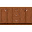 Strasser Cinnamon Cherry 60 x 21 x 34-1/2 in. Floor Mount Vanity with 3-Drawer 