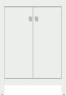 Powder Grey 24 X 21 X 34.5 ALKI VIEW VANITY SLAB POWDER GRAY STD 