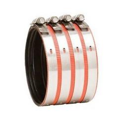 3 in. No Hub 304 Stainless Steel Coupling with Neoprene Gasket