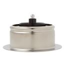 Signature Hardware Polished Nickel Stainless Steel Plastic Disposer Flange 