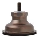 Signature Hardware Oil Rubbed Bronze 3-1/2 in. Slotted Brass Basket Strainer 