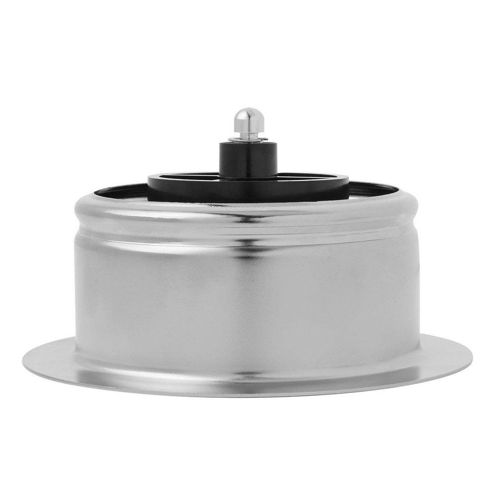 Signature Hardware Polished Chrome Stainless Steel Plastic Disposer Flange 