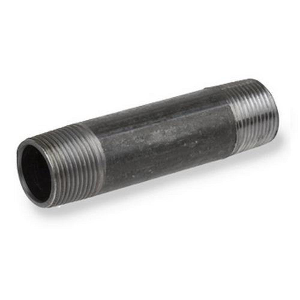 20 in. Threaded x Plain End Schedule 40 Domestic Black Carbon Steel Pipe 