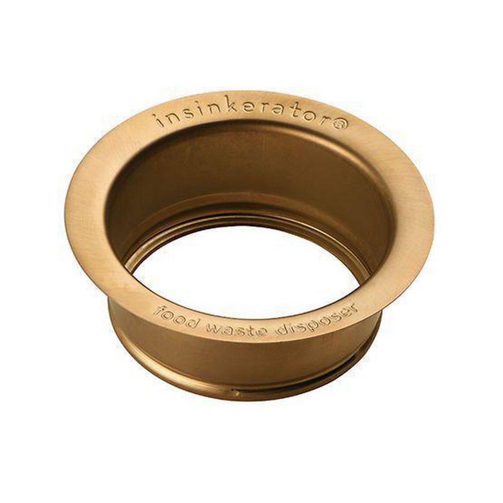 InSinkErator&reg; Brushed Bronze Steel Flange 