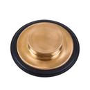 Sink Stopper in Brushed Bronze