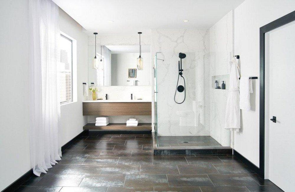 Moen Oil Rubbed Bronze Shower Rail 