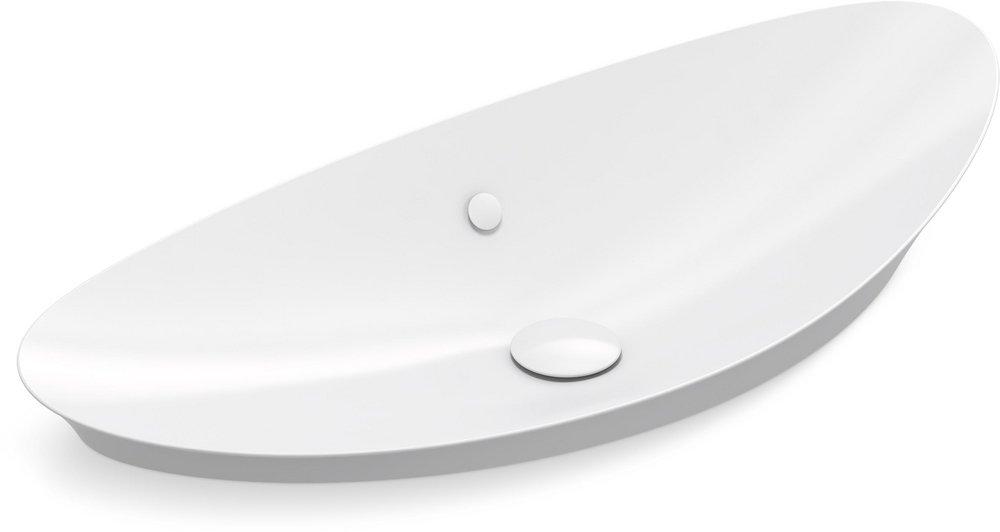 KOHLER White Vessel Mount Bathroom Sink 